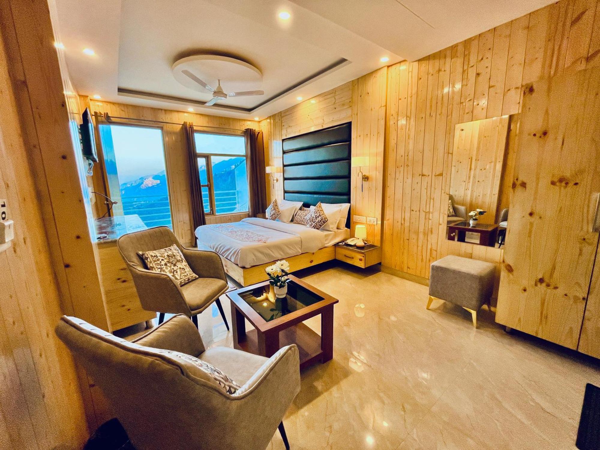 Hotel Hill View, Mussoorie - Near Jw Marriott Mussoorie, M 77377-32479 Esterno foto